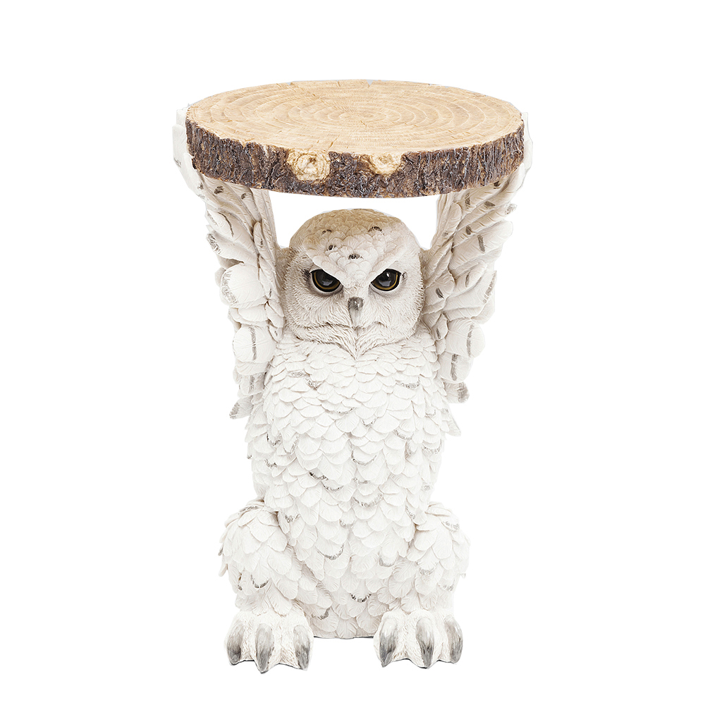 廃番】アニマルサイドテーブル オウル - サイドテーブルの通販