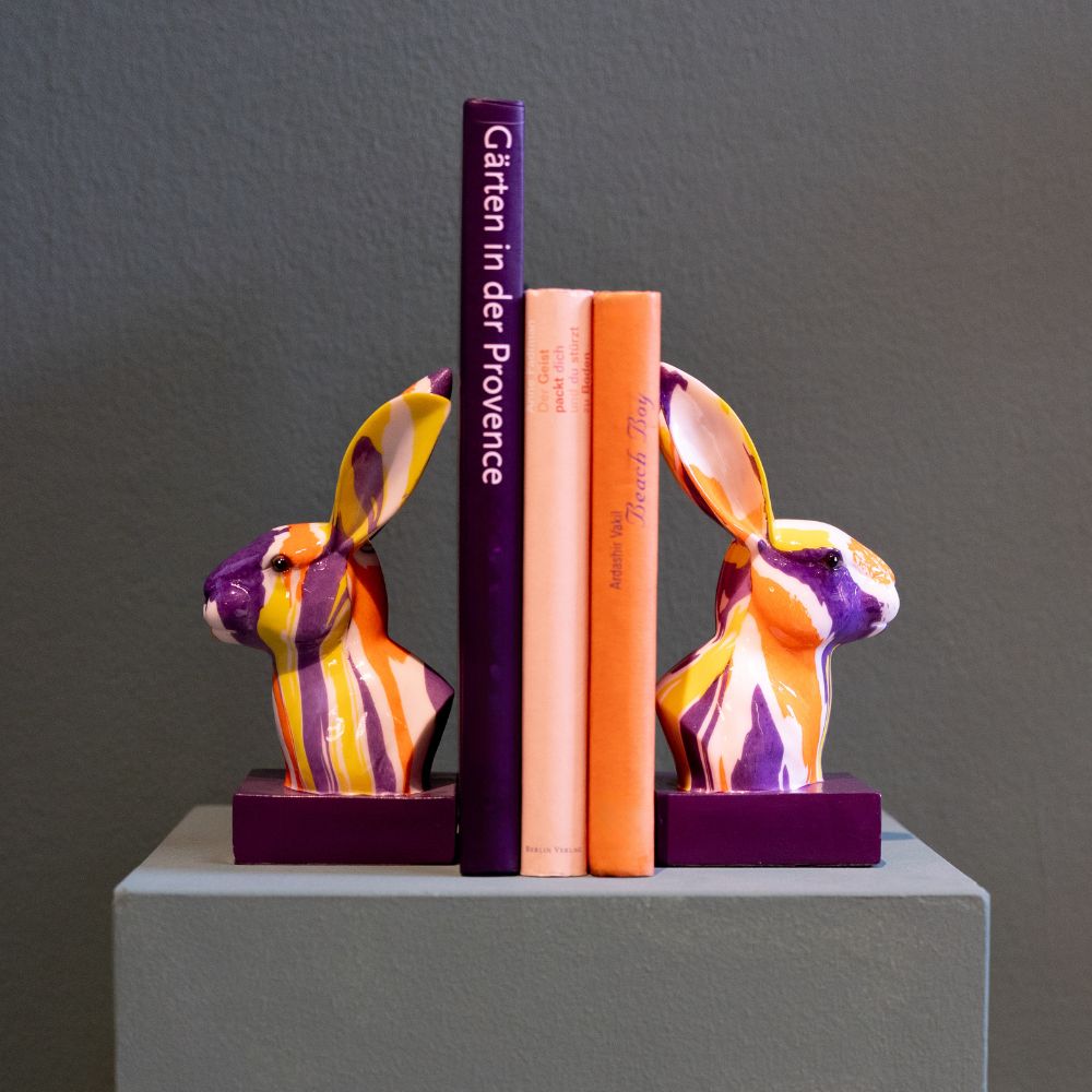 ラビット ホーリー (2/Set) ブックエンド - ブックエンドの通販