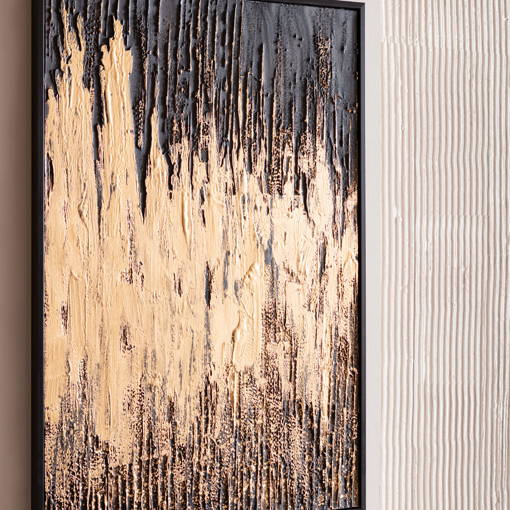 アブストラクト ブラック 80×120 cm アート ｜【KARE】ドイツの家具