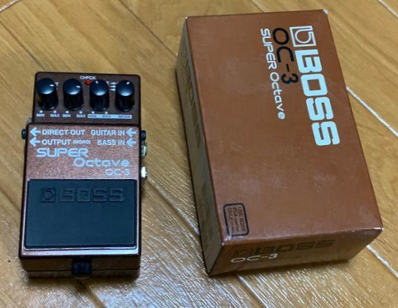 オクターブ BOSS OC-3の、MODEツマミの意味がわからない: kasumi