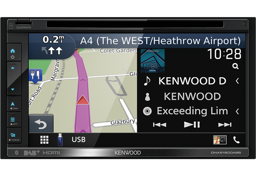 GPS navigation system • DNX5190DABS Specifications • KENWOOD Europe