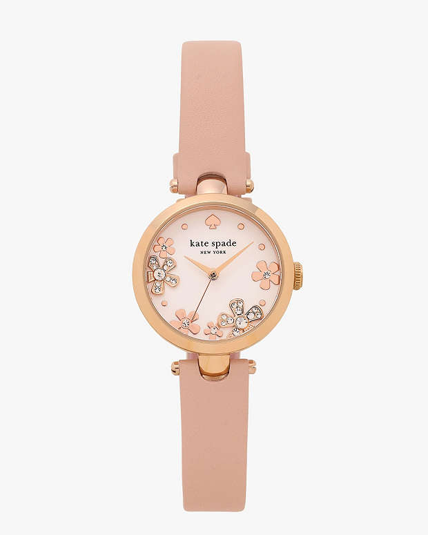 ホランド ピンク レザー ウォッチ | 時計 | ケイト・スペード