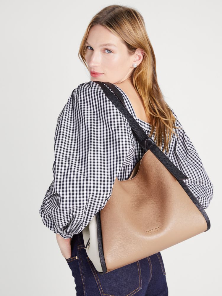 ノット カラーブロック ラージ ショルダーバッグ | ケイト・スペード