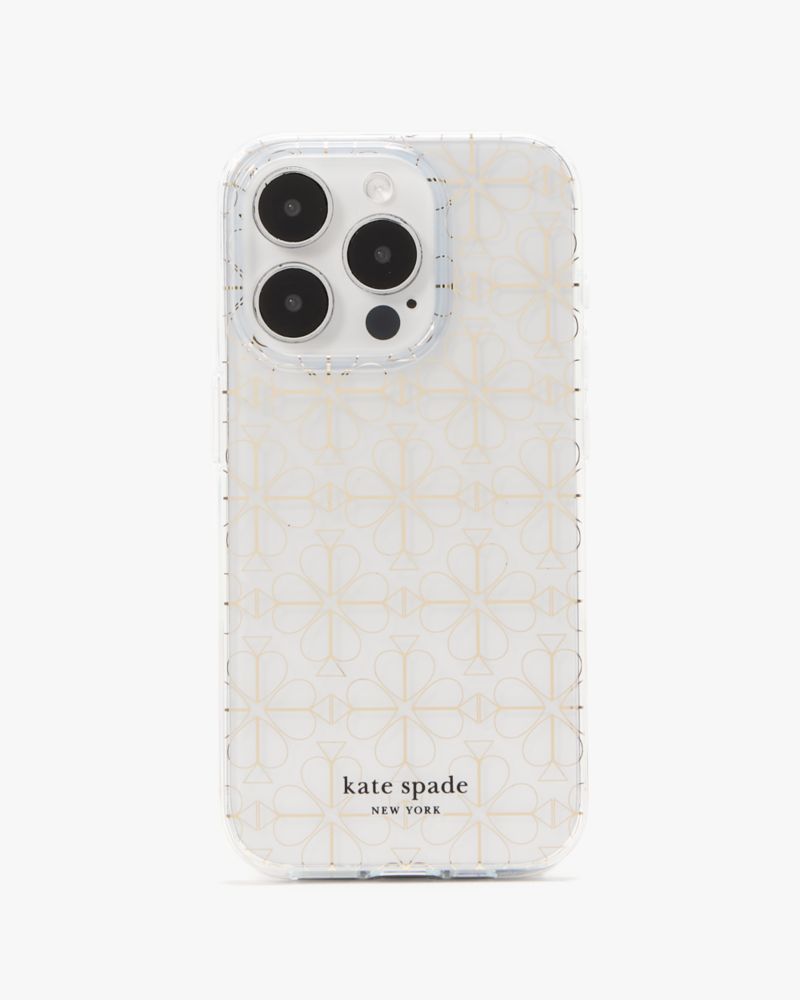 Spade Flower I Phone 15 Pro Case | Kate Spade New York