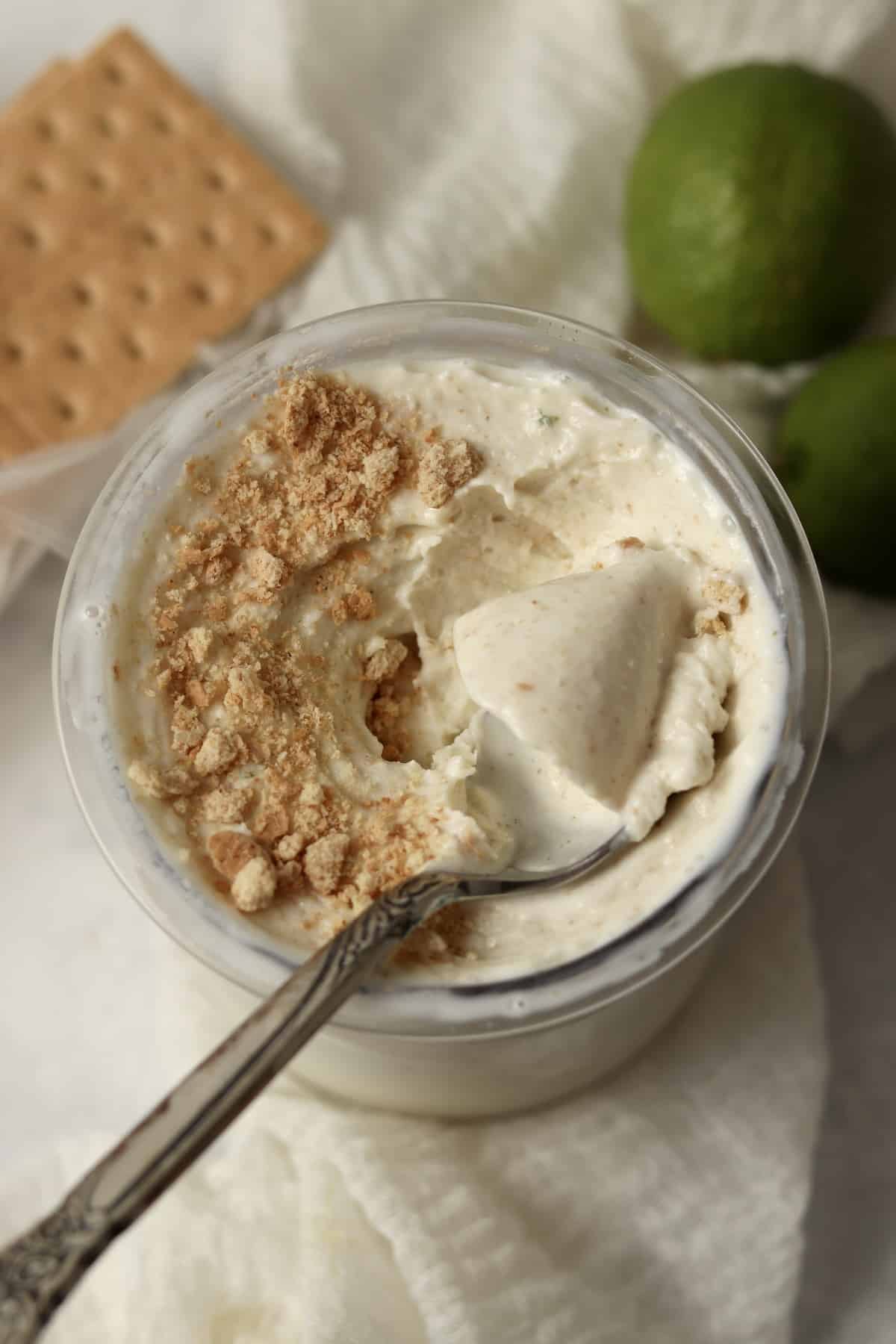 Ninja Creami Key Lime Pie (Frozen Yogurt) | Kathleen's Cravings