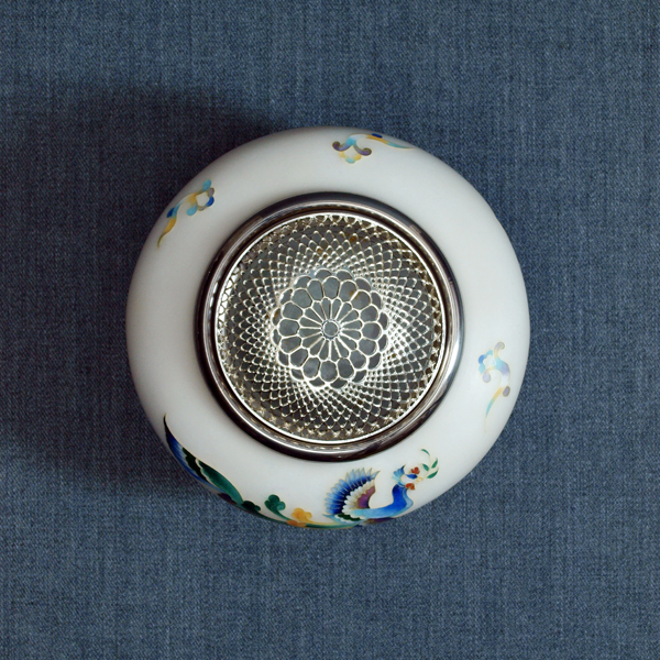 鳳凰文 香炉 | 製品 | 加藤七宝製作所ウェブサイト