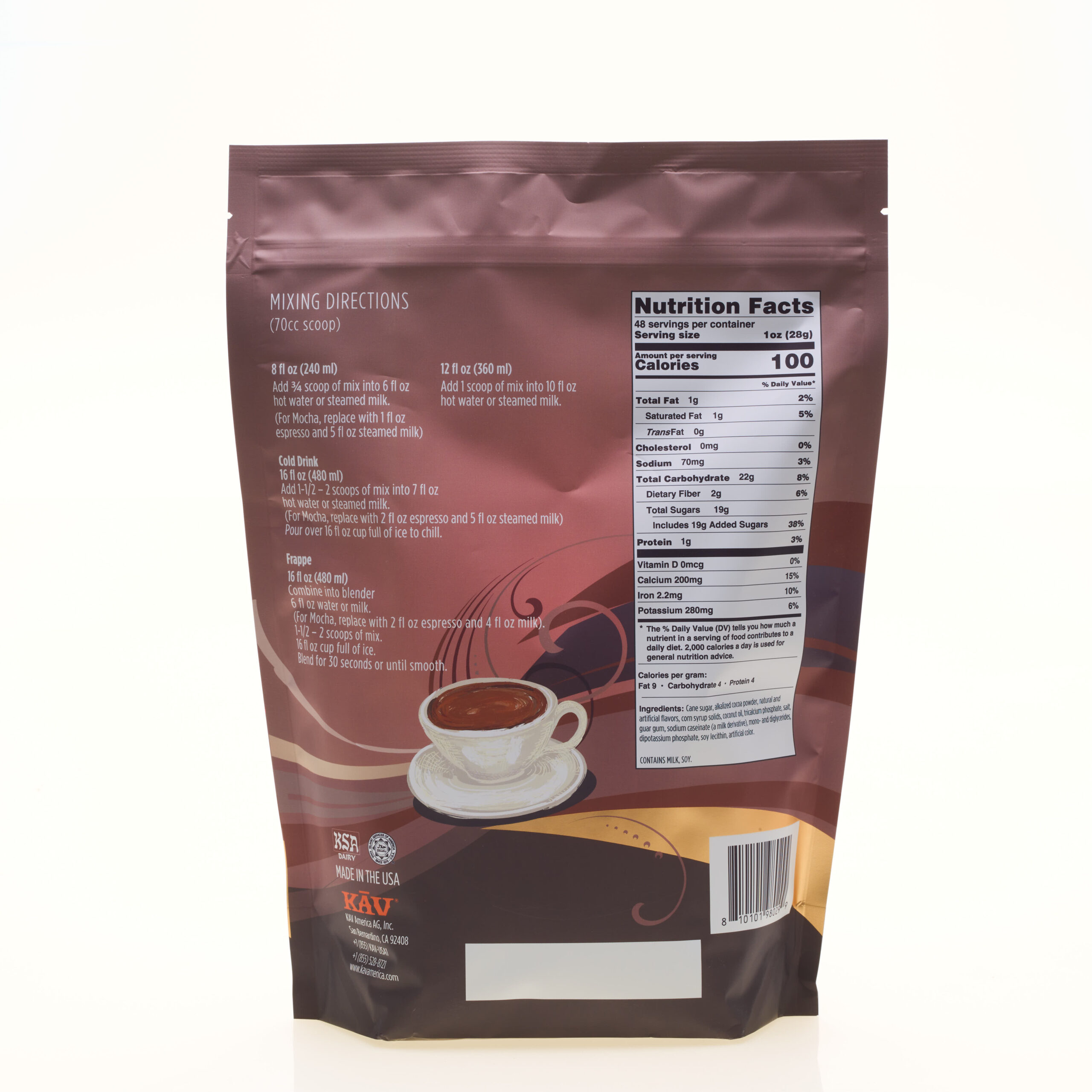 Luxurious Belgian Dark Chocolate (3lb) - KAV America