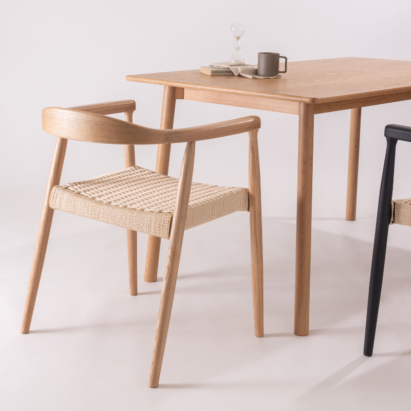 ペーパーコードアームチェア【ナチュラル】 – 河口家具製作所