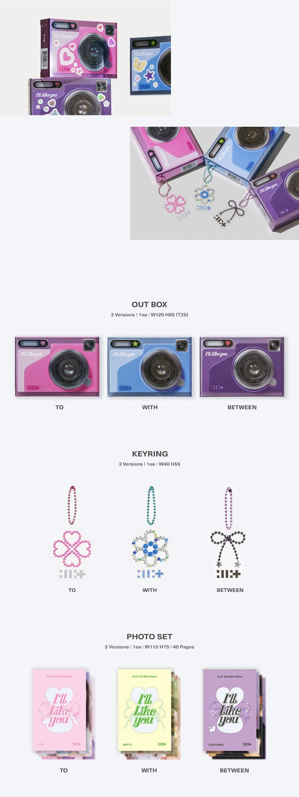 ILLIT 2ND MINI ALBUM [I'LL LIKE YOU/GLLIT VER.] – Kawaii Alley