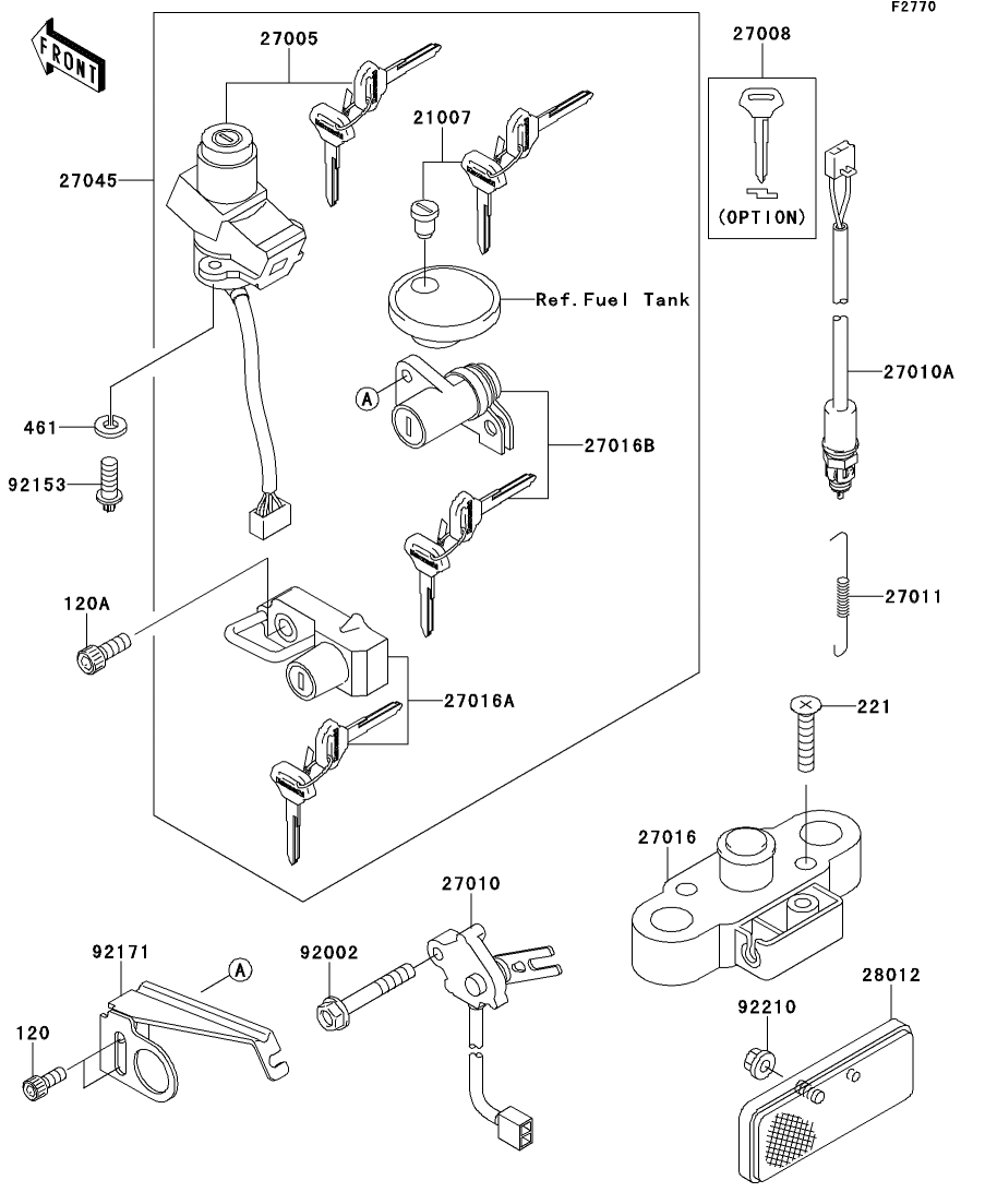 カワサキパーツ/ウエア＆グッズオンラインショップパーツ選択