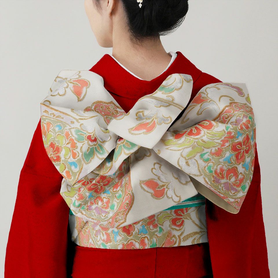 川島織物 袋帯 唐草鏡文 | 【公式】川島織物セルコンオンラインショップ