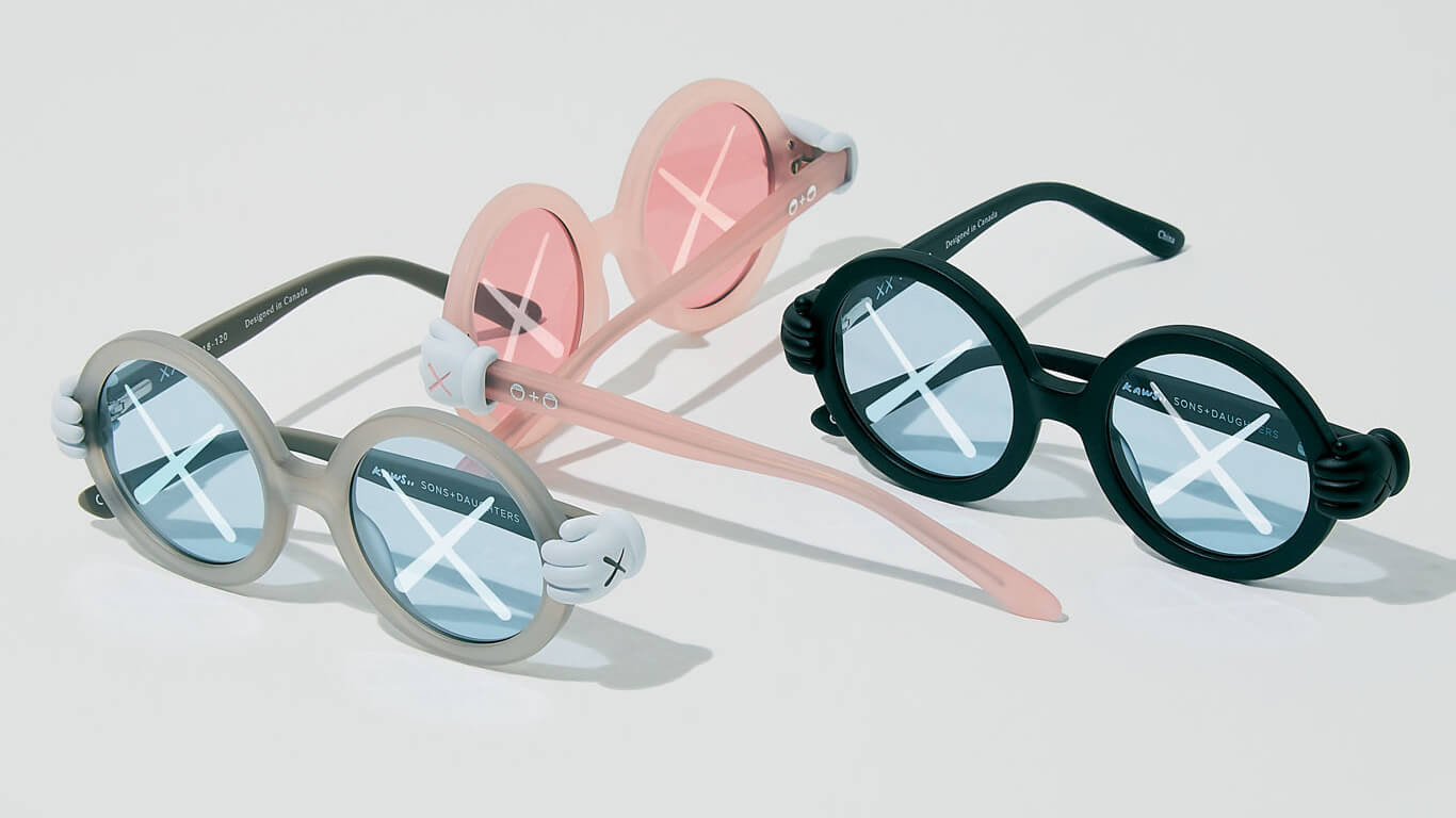 KAWS: Children's sunglasses Collab out now - KAWS TOO