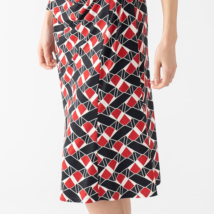 4way】レッドキツネ ギャザーワンピース– kay me