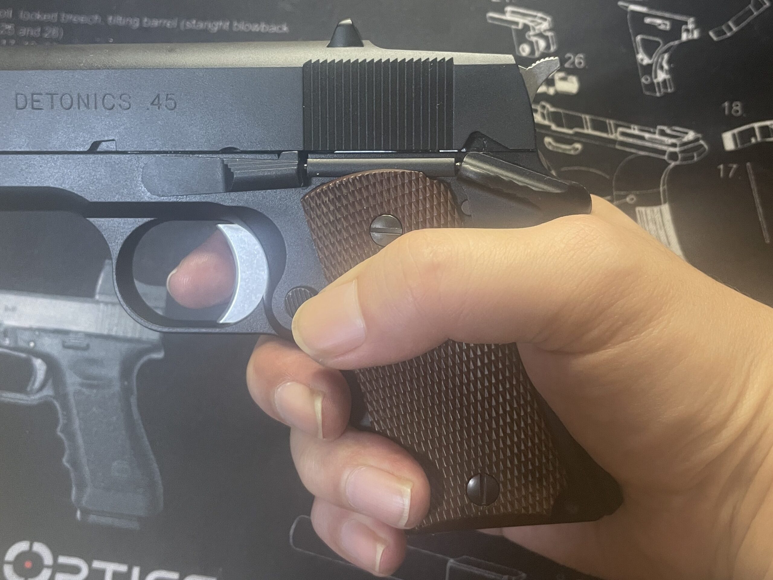 東京マルイ デトニクス.45 コンバットマスター レビュー