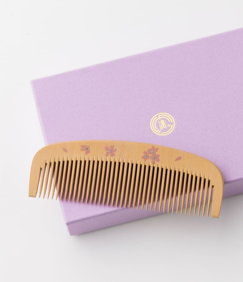 桜蒔絵櫛（わたしの幸せな結婚×かづら清老舗 限定仕様） | かづら清