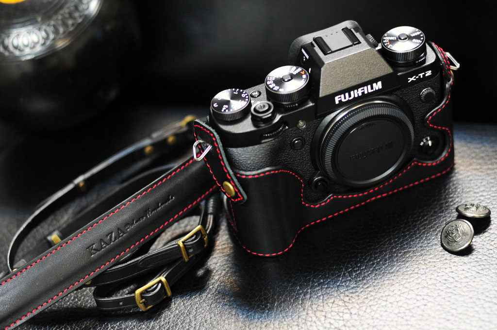 Fujifilm X T2 Leather Camera Case - Kaza-deluxe