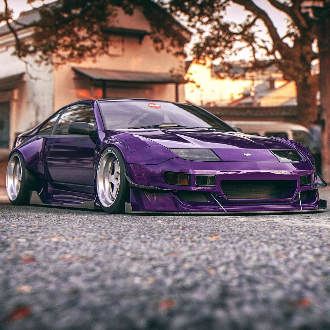 Nissan 300ZX 1990-1996 PMZ-K V2 2 Piece Polyurethane Front Fenders