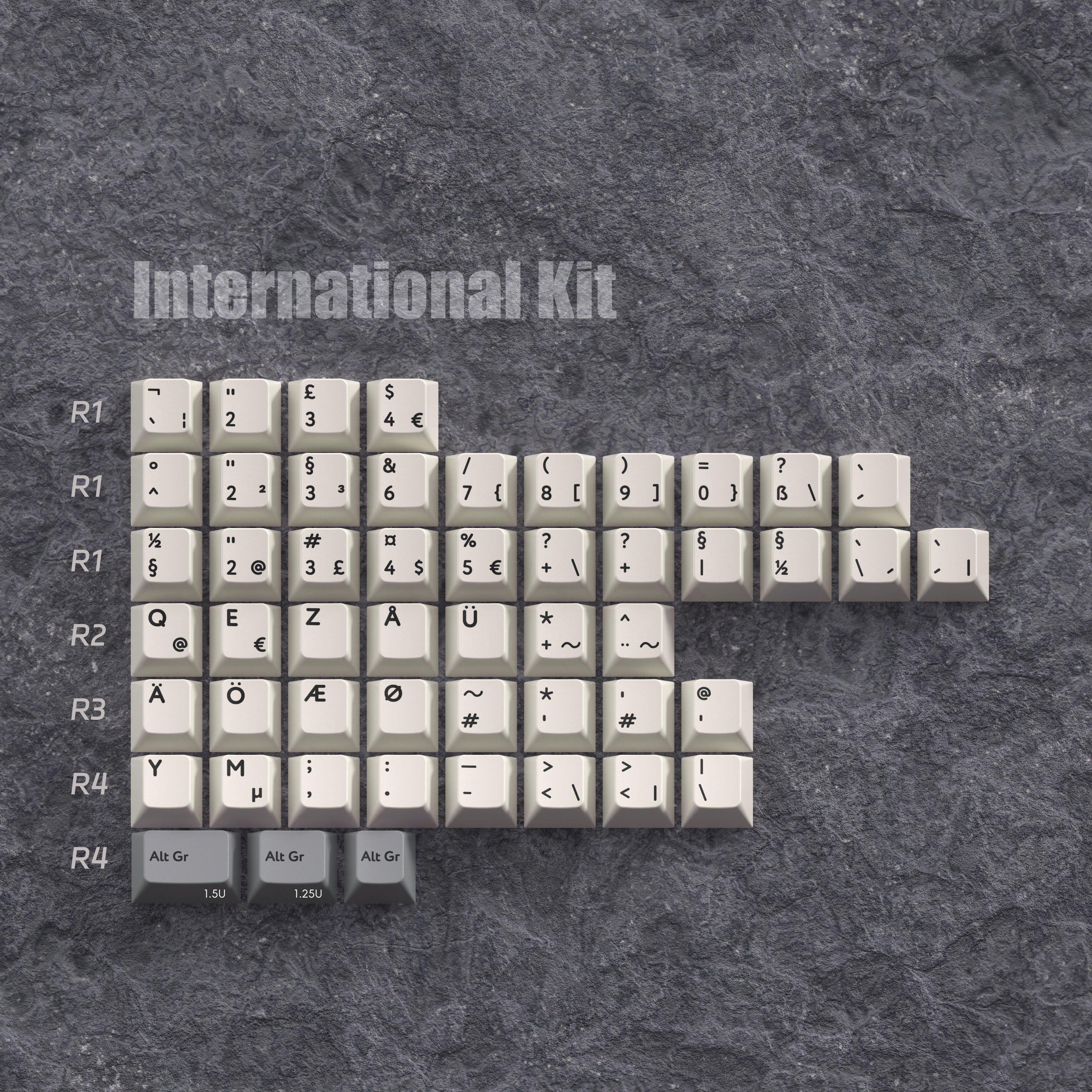 PBTfans Classic Gray – KBDfans® Mechanical Keyboards Store