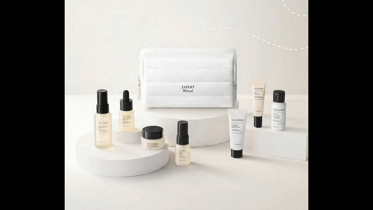 Incellderm Expert Ritual Travel Kit - TSA-Approved Bottles