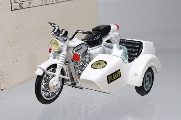 ミニカーショップ ケンボックス ダイヤペット 川崎WIS白バイサイドカー