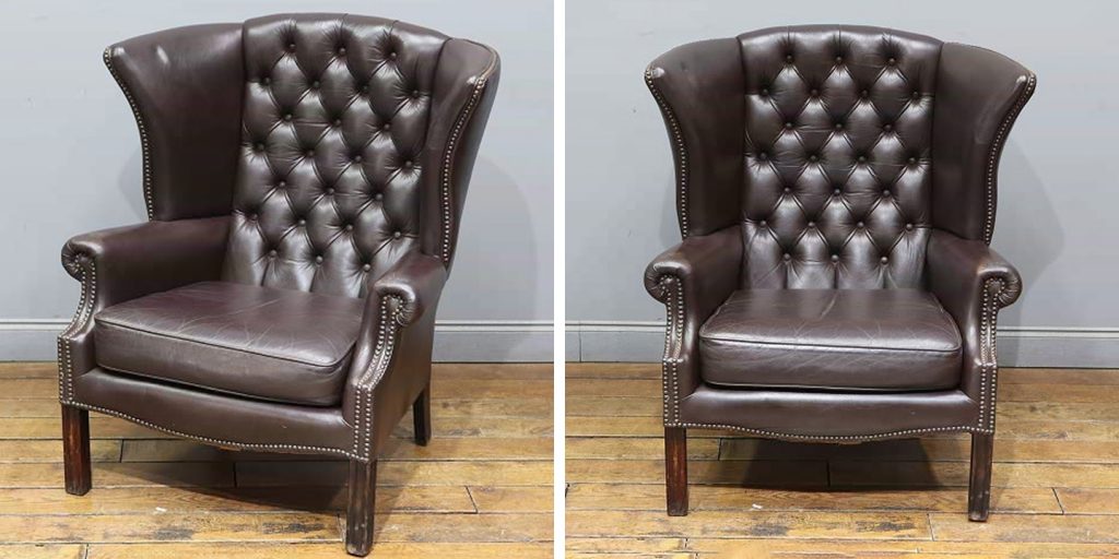 チェスターフィールド・ウィングバックチェア |【世界基準の品質】英国