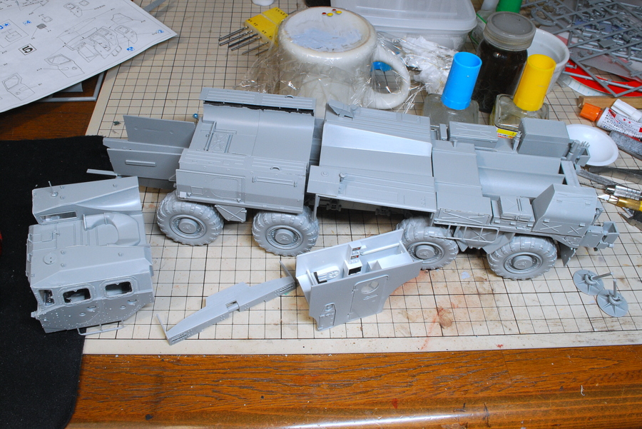 SS-1C スカッドB & MAZ-543 8×8輪駆動大型軍用車両 ソビエト軍