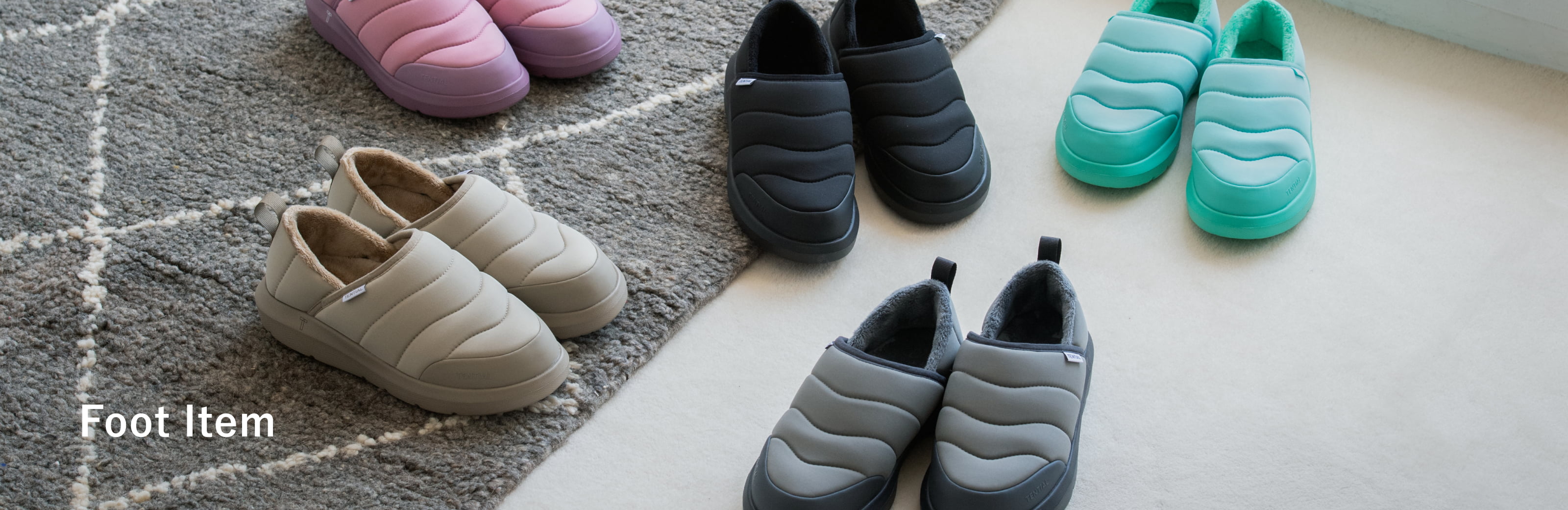 TENTIAL】リカバリーサンダル（Recovery Sandal）商品一覧ページ