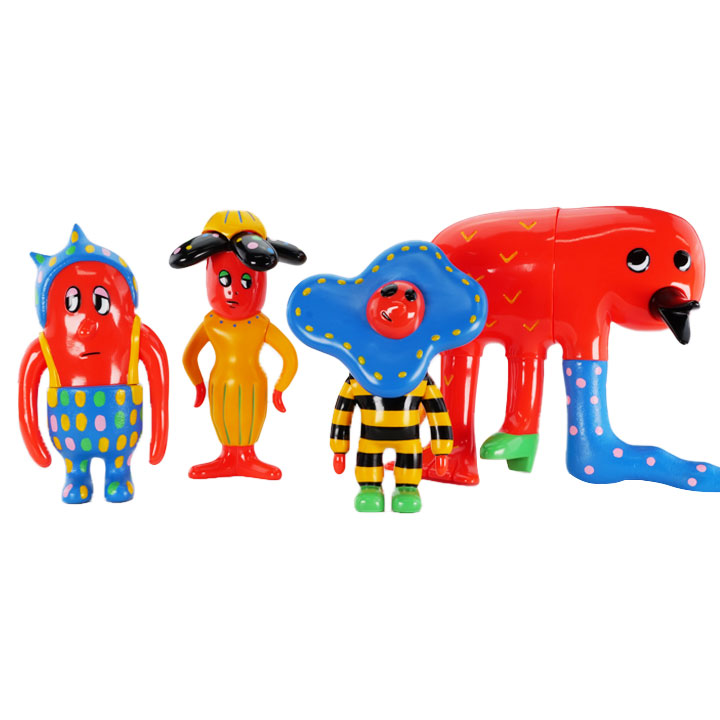 イラストレーター・ANZ氏によるアートピースの新色「Akaoni」 販売開始