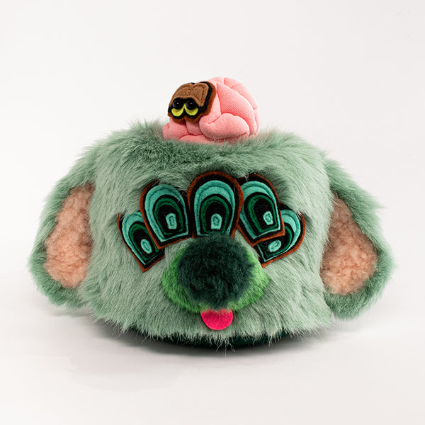 脳ミソバァ〜ン犬（GREEN）」 / Peloqoon