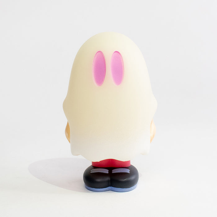 抽選終了】ななしのおばけちゃん Pink/fog VINYL Limited color / CHIMNEY