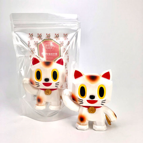 開運招福招き猫 / 白 / ムラバヤシケンジ