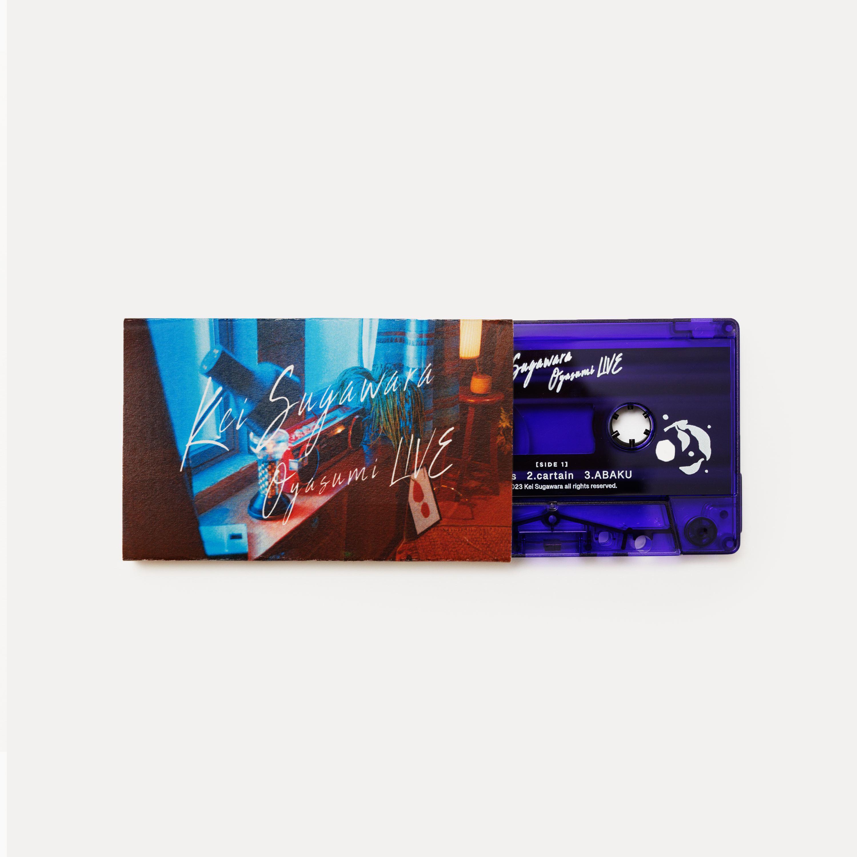 おやすみ Live” Cassette | Kei Sugawara STORE | 菅原圭 Official Site