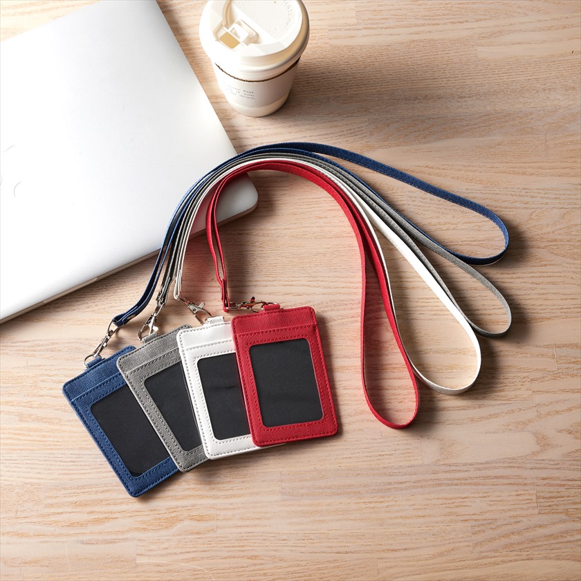 パスケース（ネックストラップ付）｜ノベルティ・販促品・記念品・名