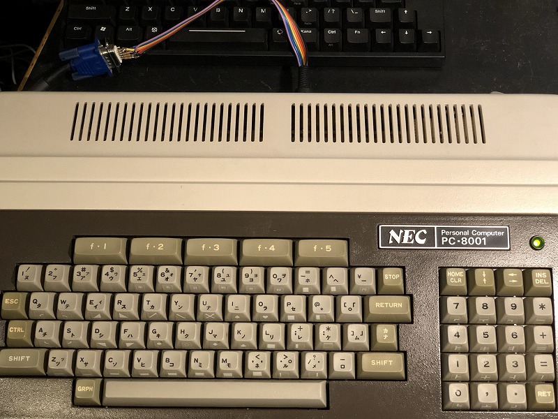 火曜日 DAY 45 APSフィルム発見 PC-8001 VGAディスプレイケーブル