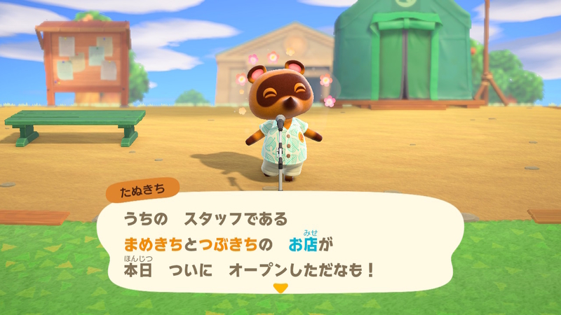 たぬき商店オープンとマイホーム増築と、くるぶしさんと同じNo1.のふく
