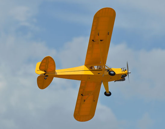 KK HOBBY 】 Piper J-3 Cub GP/EP .46～.55 PHOENIX MODEL