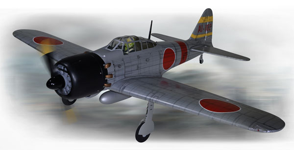 KK HOBBY 】 ZERO A6M GP/EP 120/20cc PHOENIX MODEL フェニックス