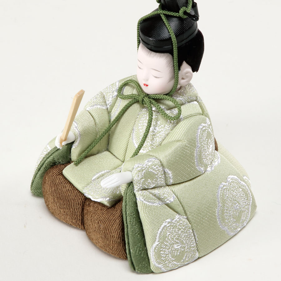 人形の田辺 / 【一秀】木目込雛人形 桃山雛（M-I011-D）