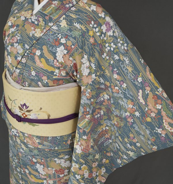 千總の銘品小紋を洗える着物で - きもの英（きものはなぶさ）
