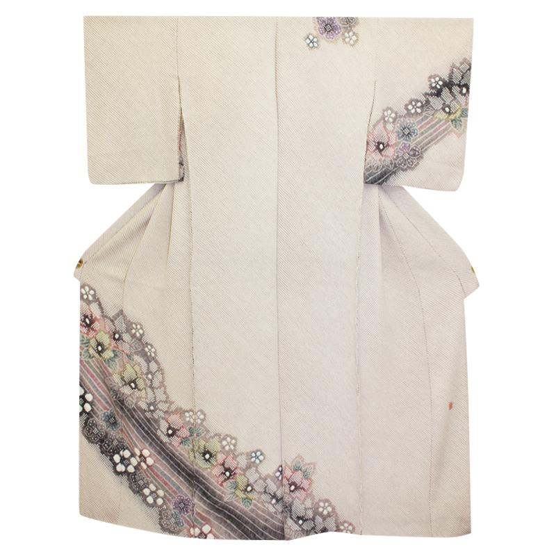 総絞り手挿し友禅訪問着 ＜藤娘きぬたや＞ − 訪問着｜美はよろこび