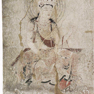 丸井金猊 - KINGEI MARUI｜第8号壁 文殊菩薩像 - 野島青茲（橋本班）