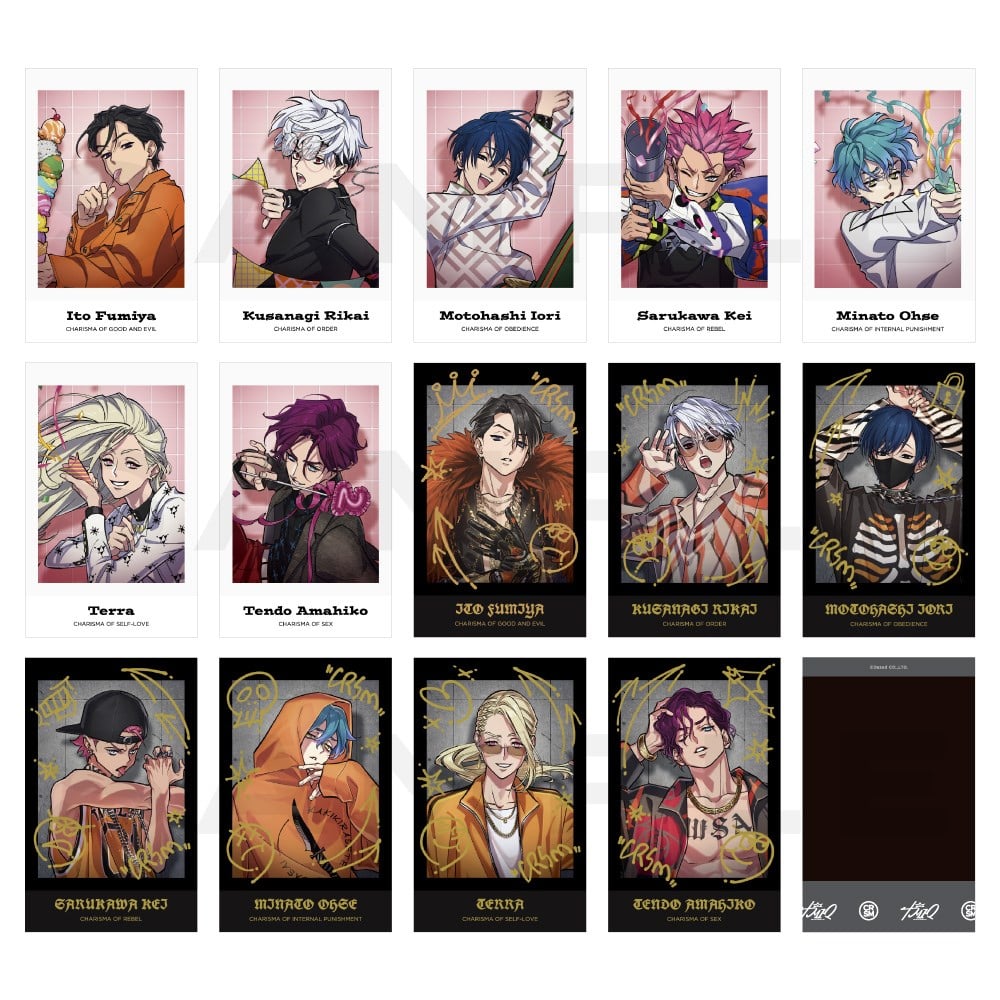 【ファントムバスターズ 2巻】チェキ風カード 【極楽街 4巻】ポストカード ファントムバスターズ 2巻 購入特典 チェキ風カード の通販 by 綾瀬's