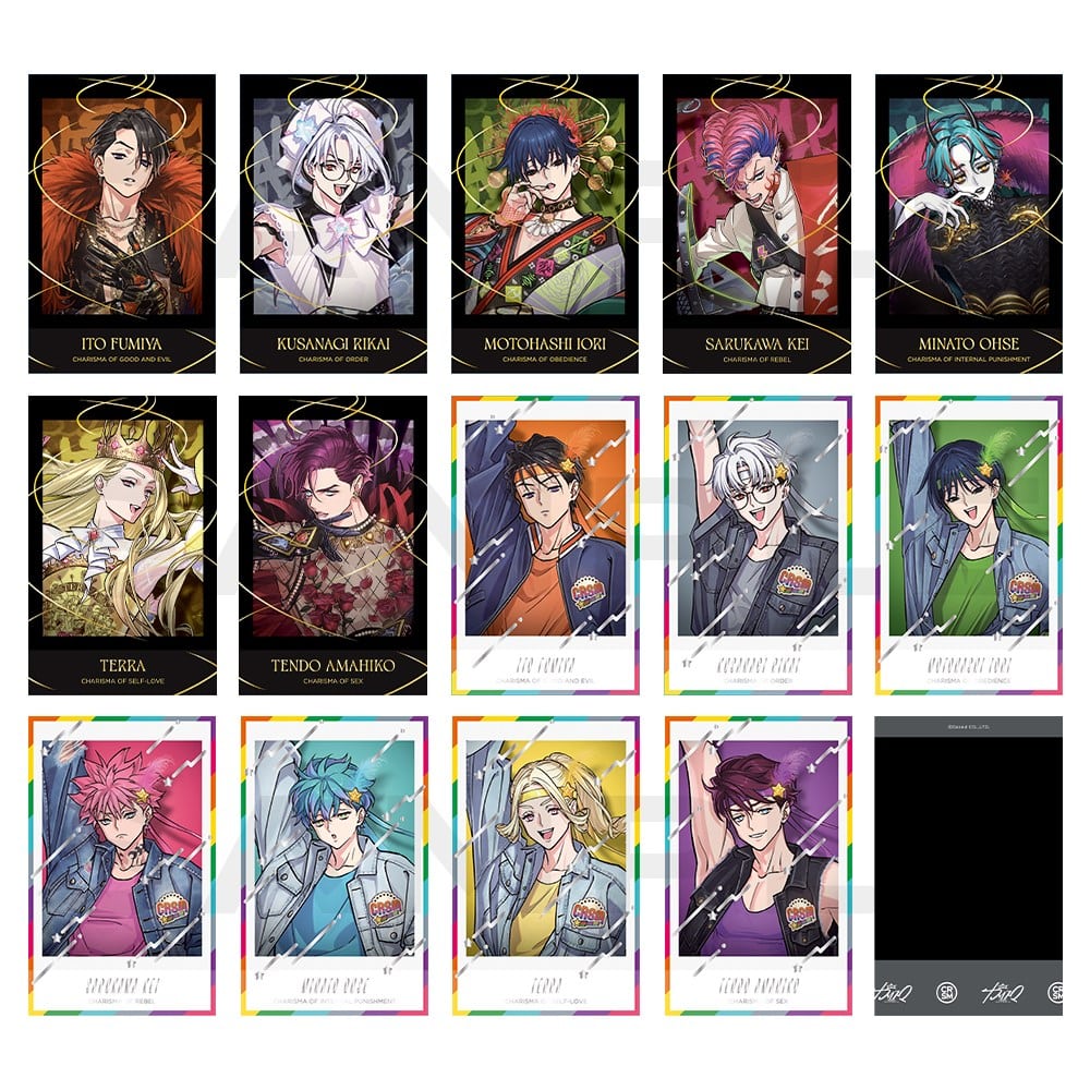 CHARISMA GARAGE OFFICIAL GOODS STORE|トレーディングチェキ風カード