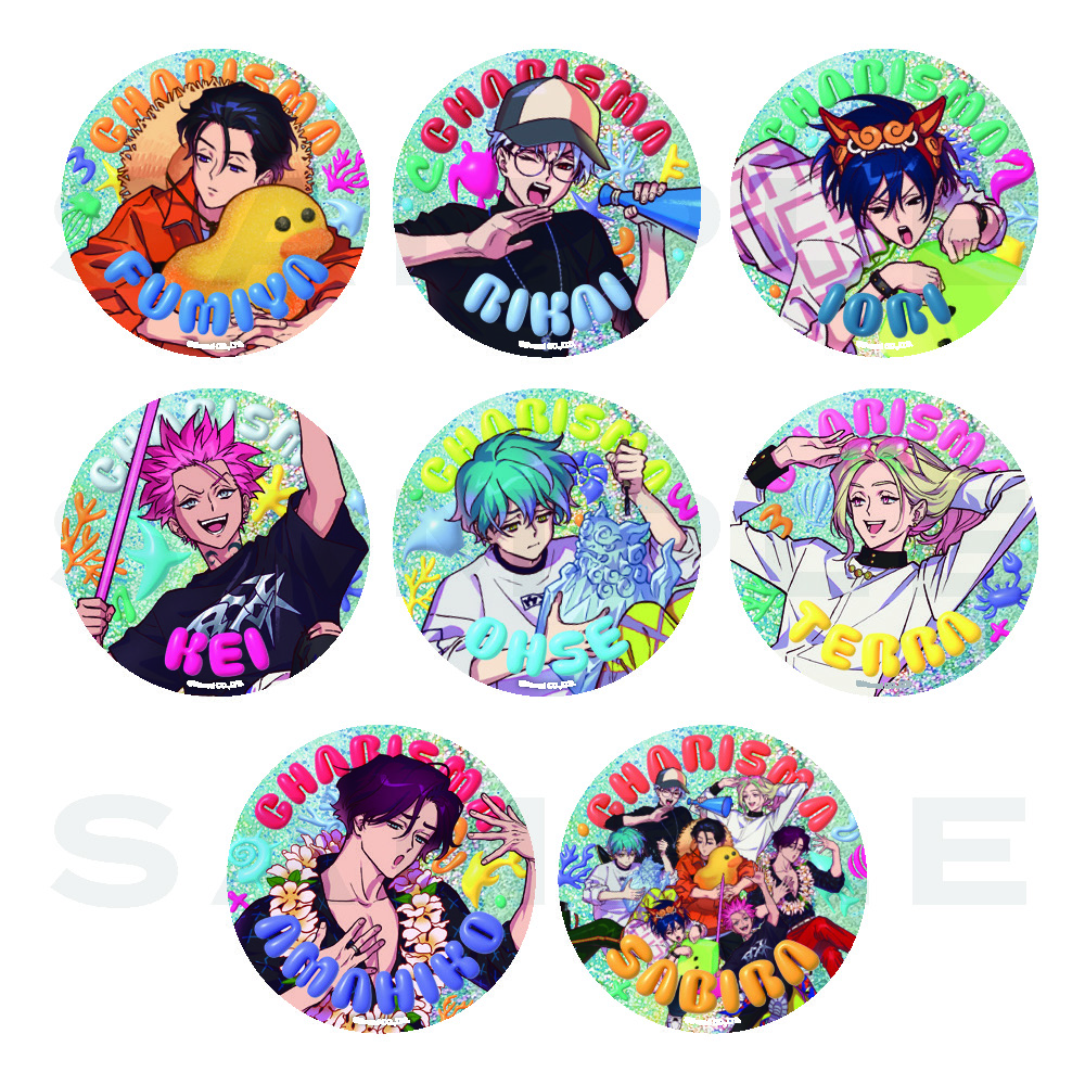 CHARISMA GARAGE OFFICIAL GOODS STORE|トレーディングホログラム缶