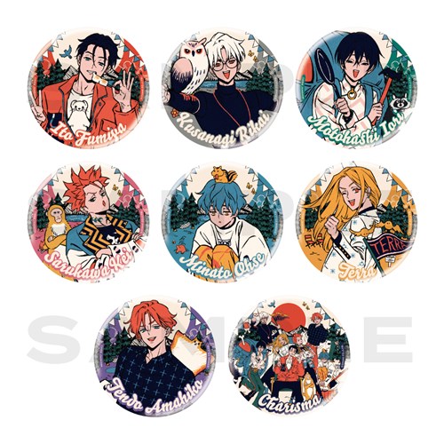 カリスマ ジャンボリー ツアー缶バッジ 猿川慧 カリスマ ガンボツアー カリスマガンボ 缶バッジ チェキ 猿川慧 猿川