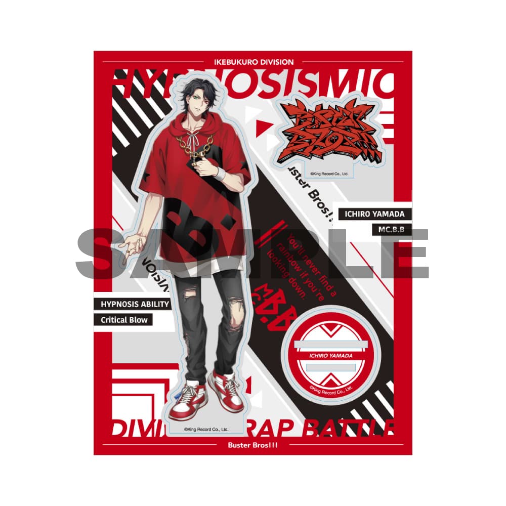 山田一郎 アクリルスタンド セット アクリルスタンド (.Buster Bros!!!) 山田 一郎 Buster Bros!!! KING