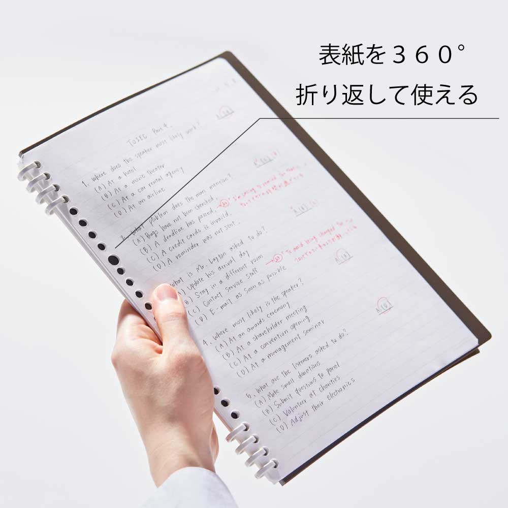 キングジム公式ストア リングノート テフレーヌ ｶﾗｰｾﾚｸｼｮﾝ CN9854TE A5