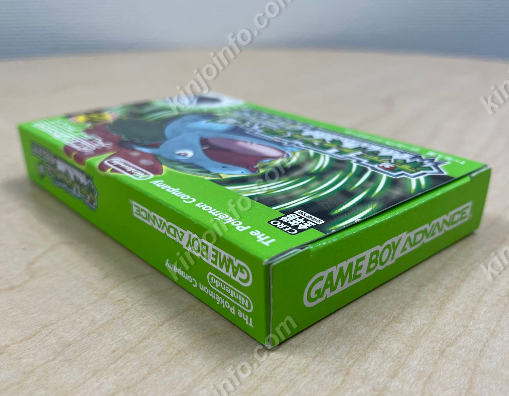 ポケットモンスター リーフグリーン【中古美品・完品・GBA日本版