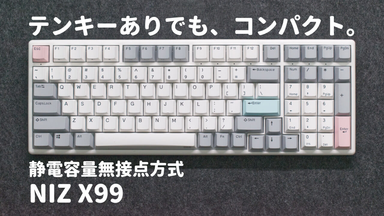 NIZ X99 Pro 静電容量無接点方式 X99EC(S) 無線 ワイヤレス Amazon