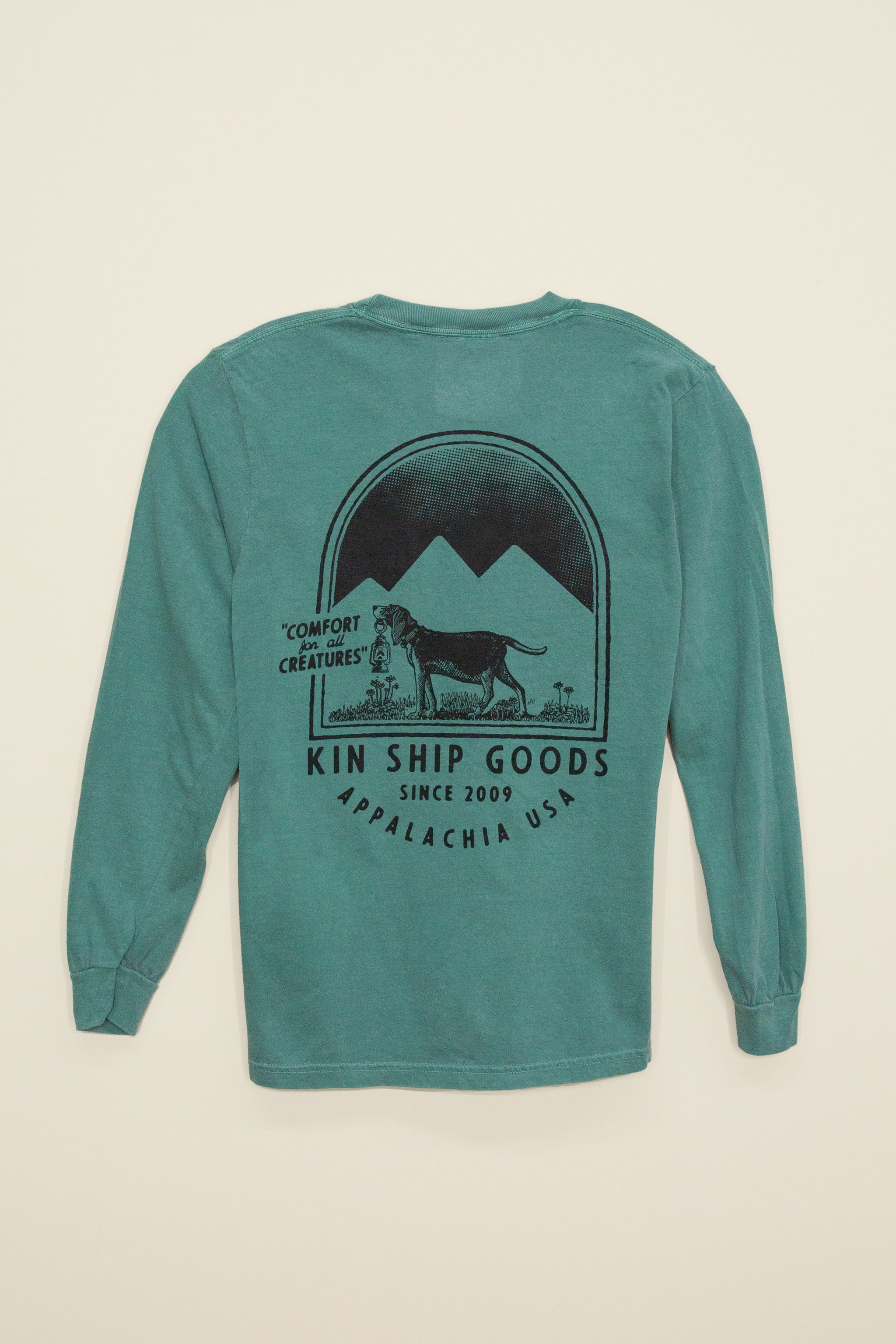 Beagle Pocket Long Sleeve T-Shirt | Kin Ship Goods